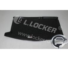 Коврики в багажник Mazda 2 hb (08-) полиуретан, L.LOCKER